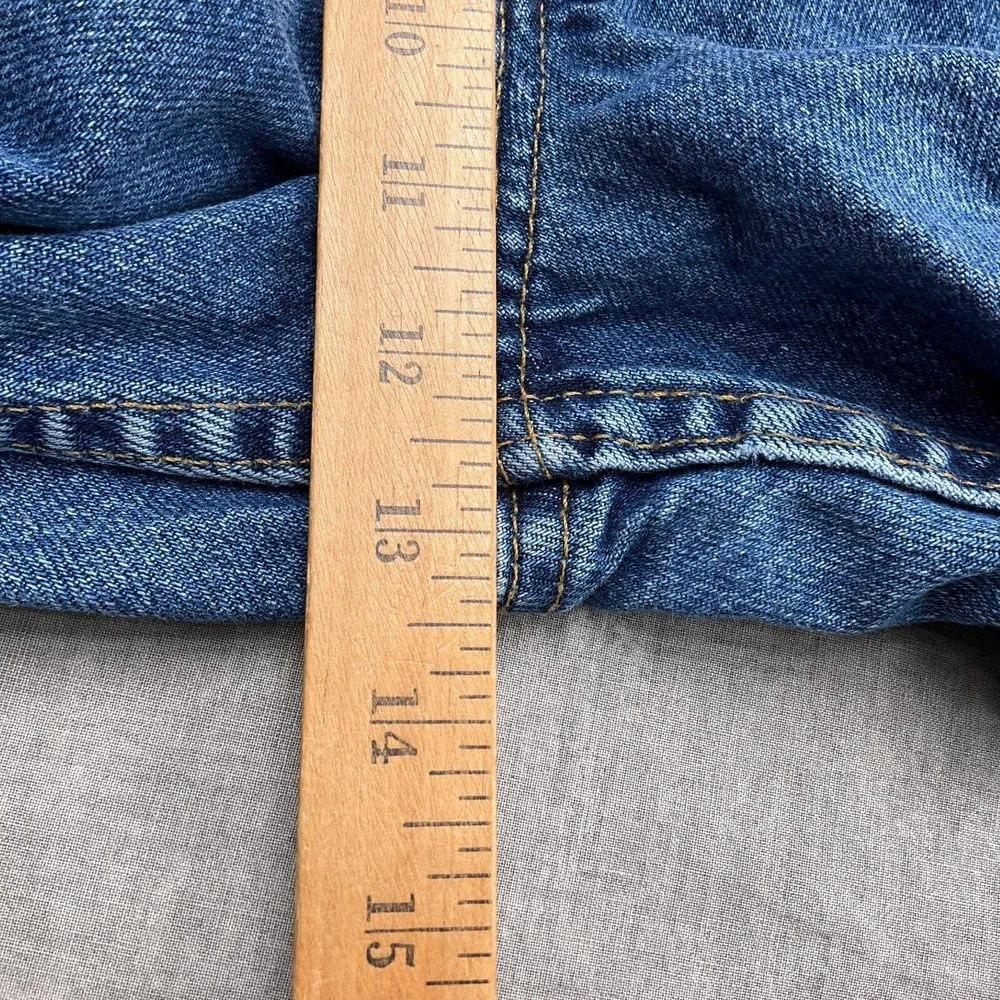 Levis 550 Jeans Women 16 Miss Medium Blue Relaxed Fit‎ Taper Leg Bat Wing VTG
